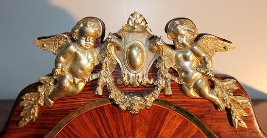  Piccola Scatolina Buffet Intarsiata Stile Luigi XV - Luigi XVI - Fine Ottocento
