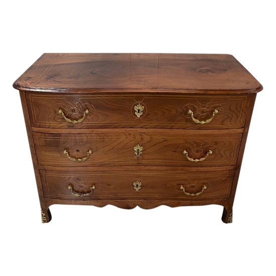  Commode de Propriété en Orme massif, époque Louis XIV - Milieu XVIIIe 