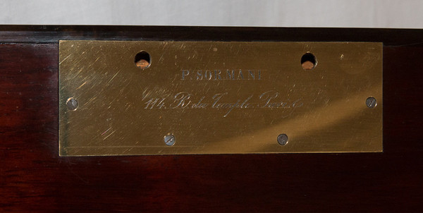 Ecritoire Paul Sormani En Marqueterie Circa 1860