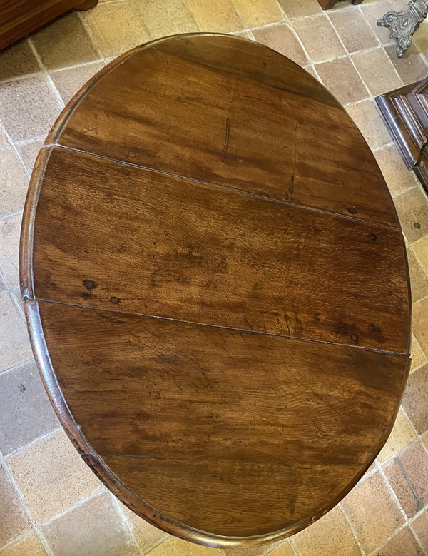 Table Gateleg En Chêne Du 17° Siècle