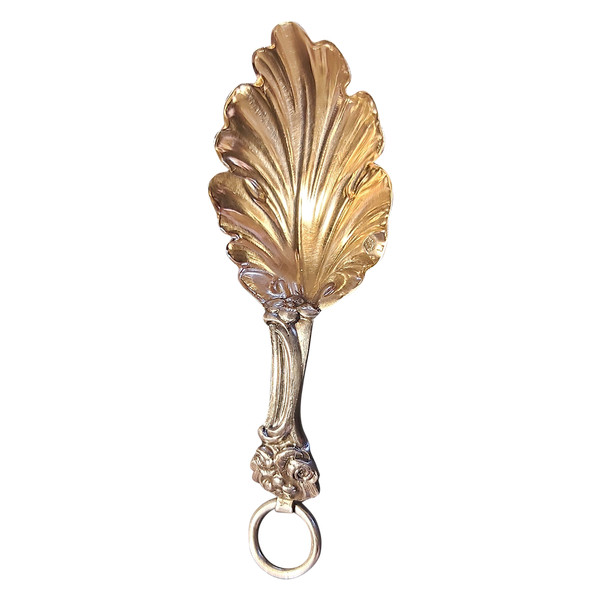 Rare miniature solid silver wine taster