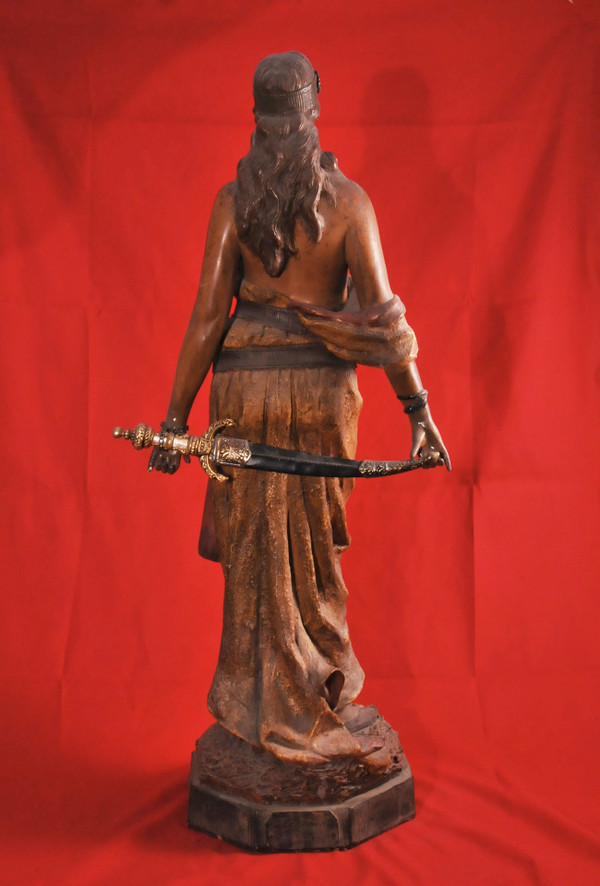 Giuditta, Terracotta Di F. Goldscheider
