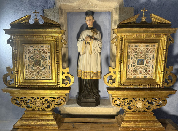 Ein bedeutendes Paar Reliquienschreine - 16. Jahrhundert