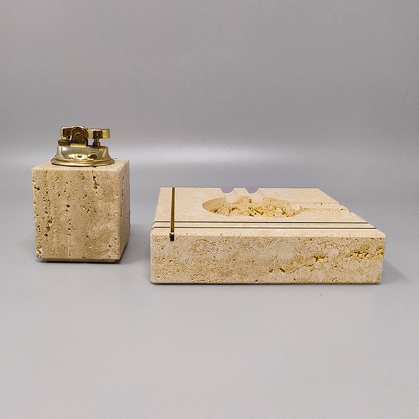 Smoking Set Enzo Mari for F.lli Mannelli des années 1970. Fabriqué en Italie