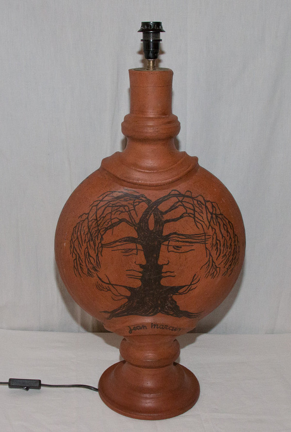 Lamp Signed Jean Marais 1913-1998