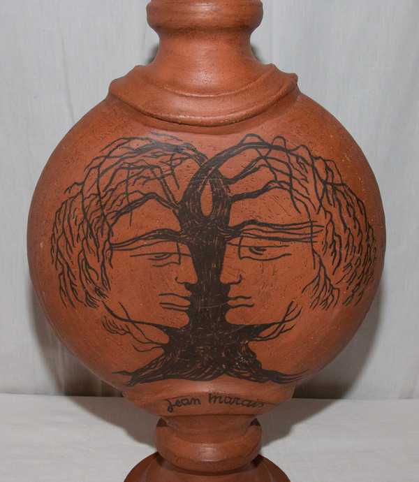 Lamp Signed Jean Marais 1913-1998
