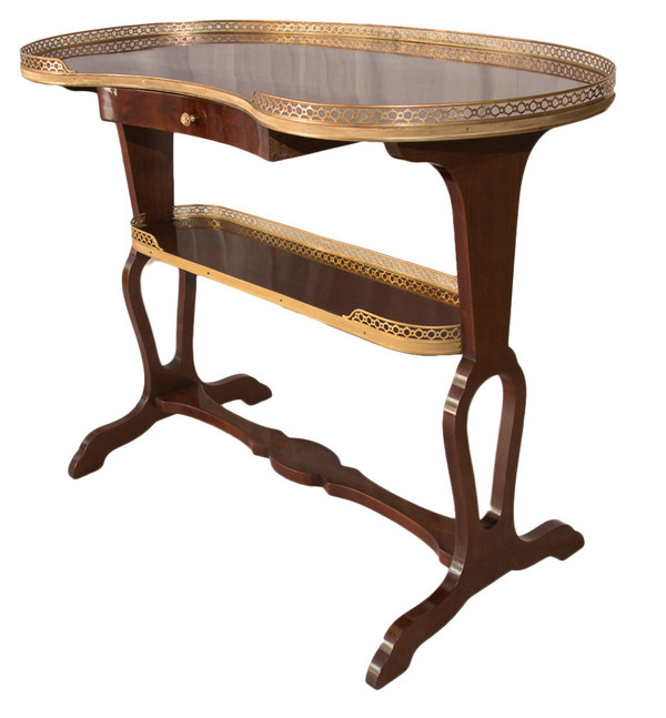 Table rognon En Acajou Style Louis XVI Fin 19ème