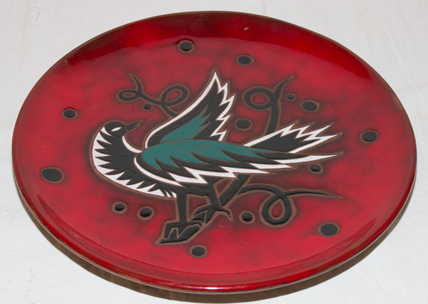 Grand plat Signé Jean Picart Le  Doux  Circa 1960