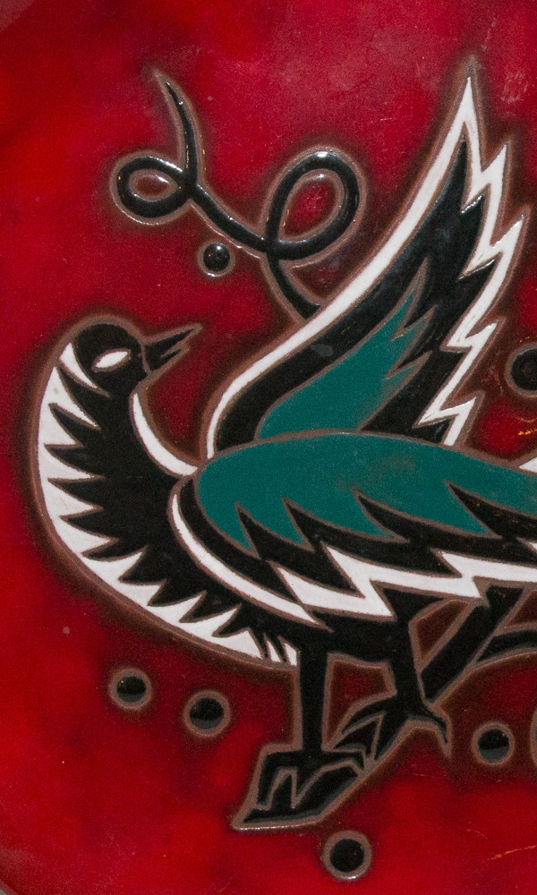 Grand plat Signé Jean Picart Le  Doux  Circa 1960