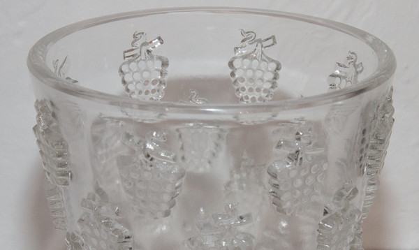 Vaso modello Lava Raisins Malaga R Lalique 1937