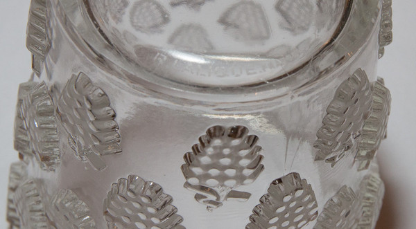 Vaso modello Lava Raisins Malaga R Lalique 1937