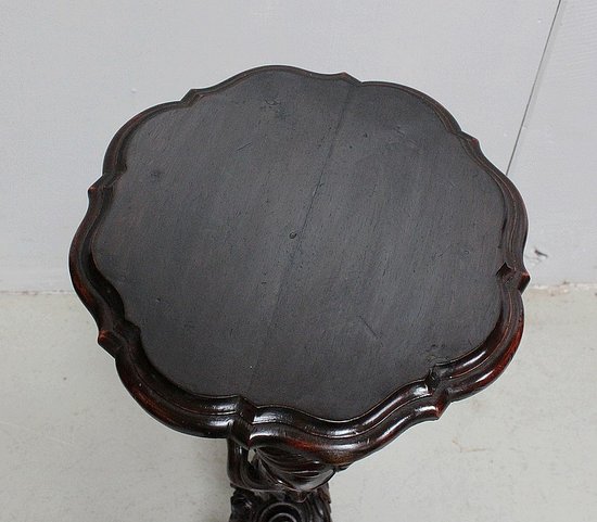  Sellette Putti en bois Sculpté - Fin XIXe 