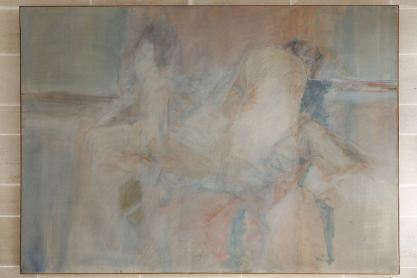 VERY LARGE OIL ON CANVAS BY JEAN PAUL BARRAY (1930-2012)