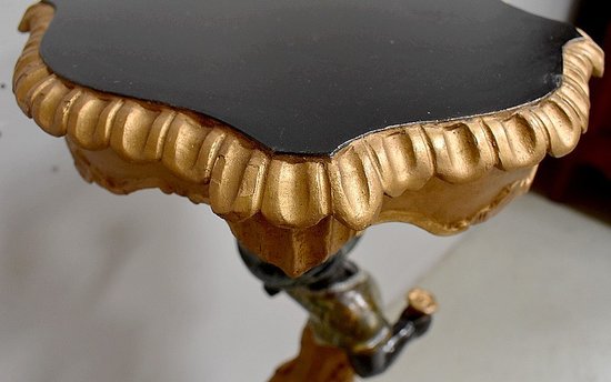  Sella in legno dorato in stile veneziano - Fine XIX secolo