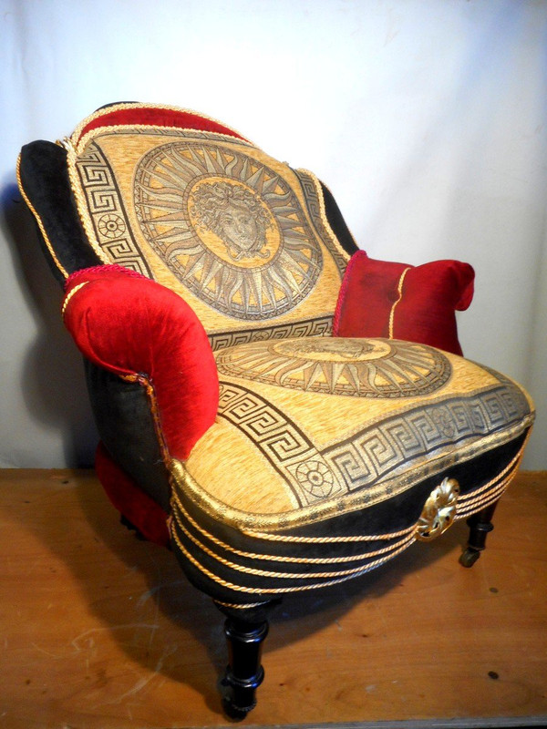 Paire De Large Fauteuil époque Napoléon III