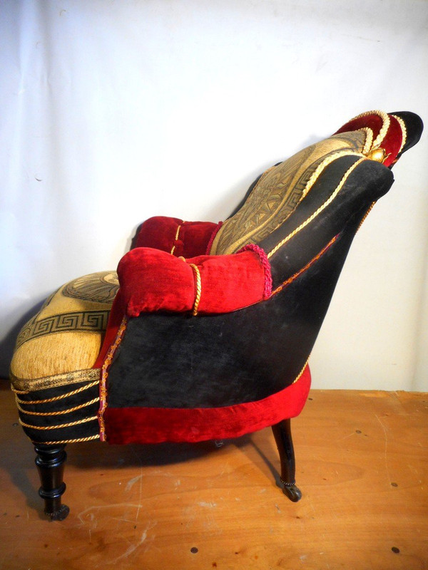 Paire De Large Fauteuil époque Napoléon III