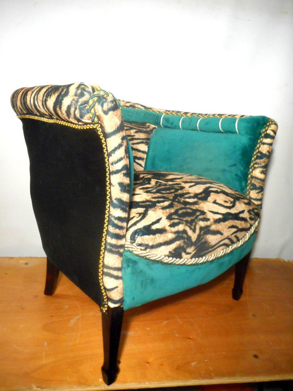Paire De Large Fauteuil époque Art Deco
