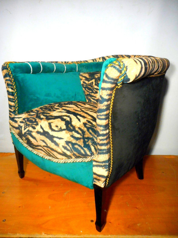 Paire De Large Fauteuil époque Art Deco