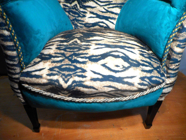 Paire De Large Fauteuil époque Art Deco