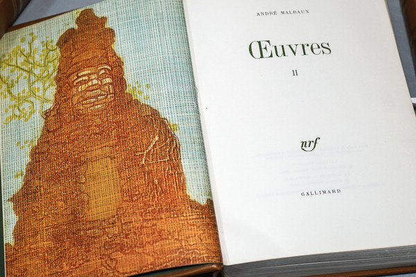 Oeuvres d'André MALRAUX, , 4 volumes Ed. Gallimard NRF 1970 