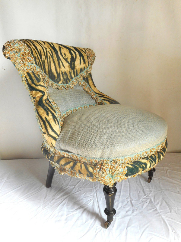 Paire De Chauffeuses époque Napoléon III