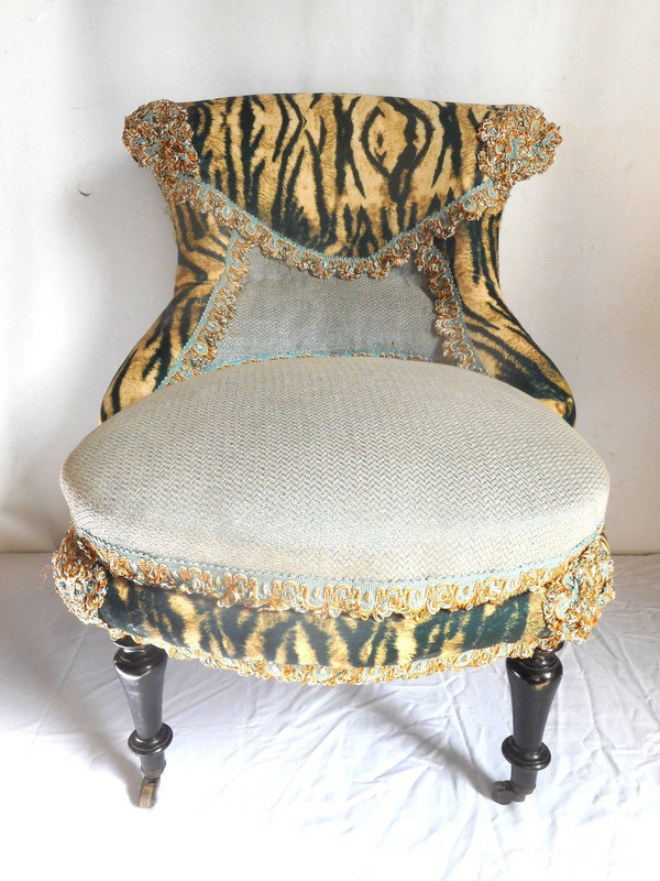 Paire De Chauffeuses époque Napoléon III