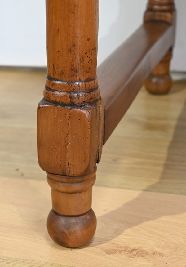 Table de Ferme de Propriété en Merisier, style Louis XIV – Début XIXe