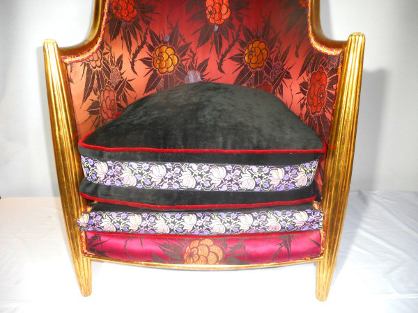 Pair Of Gilded Art Deco Armchairs By Paul Follot (1877-1942)