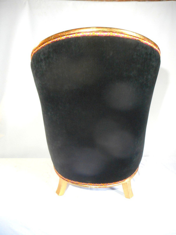 Pair Of Gilded Art Deco Armchairs By Paul Follot (1877-1942)