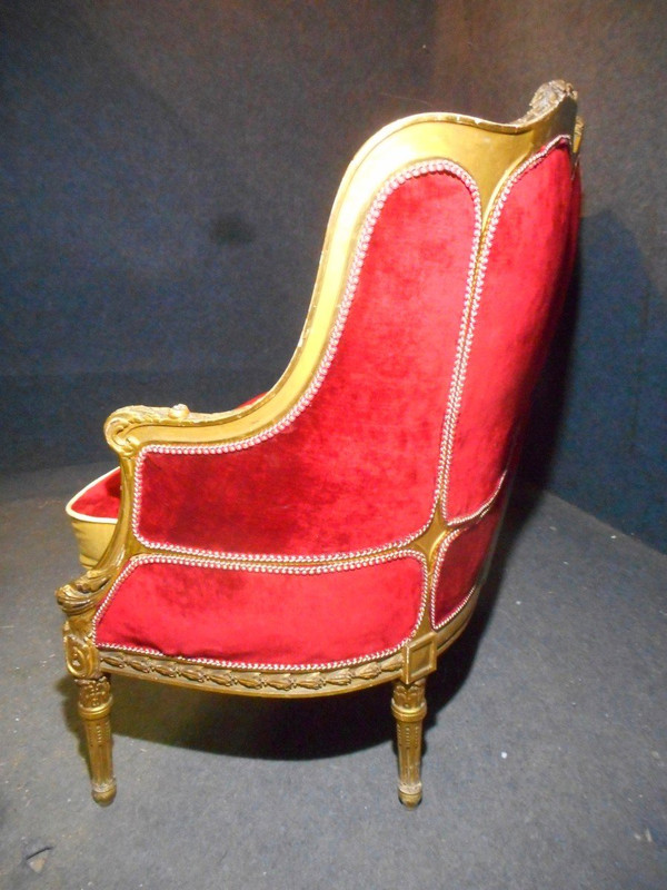 Ensemble De Salon En Bois Doré époque XIXe