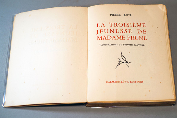 Pierre LOTI, "Die dritte Jugend von Madame Prune" - Illustrationen von SYLVAIN SAUVAGE