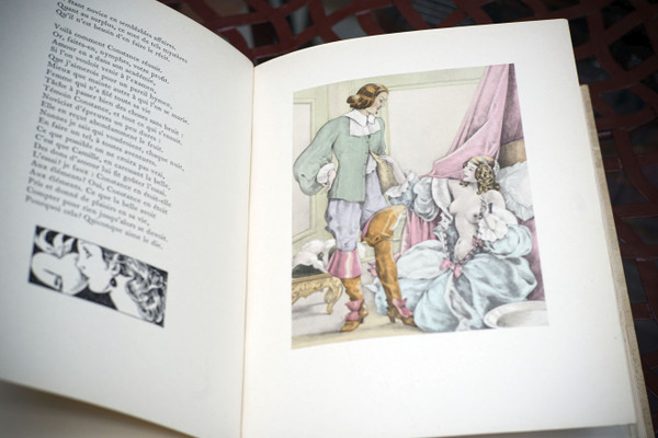 Curiosa - Jean de LA FONTAINE, CONTES ET NOUVELLES , 2 books. 1940