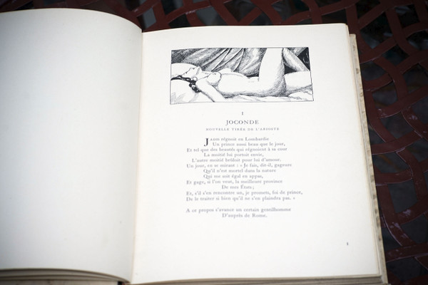 Curiosa - Jean de LA FONTAINE, CONTES ET NOUVELLES , 2 books. 1940