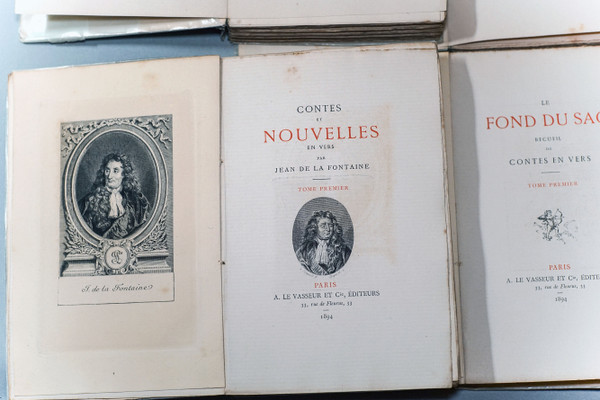 Curiosa - Les Conteurs Galants Des XVII Et XVIIIème Siècle, 1894, 6 Volumes