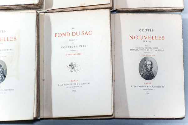 Curiosa - Les Conteurs Galants Des XVII Et XVIIIème Siècle, 1894, 6 Volumes