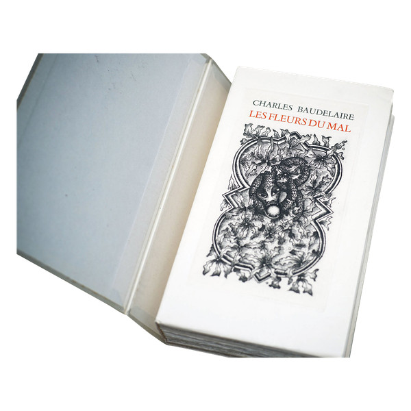 Curiosa - Ch. BAUDELAIRE, "LES FLEURS DU MAL SUIVIES DES ÉPAVES" (THE FLOWERS OF EVIL FOLLOWED BY WIPES)