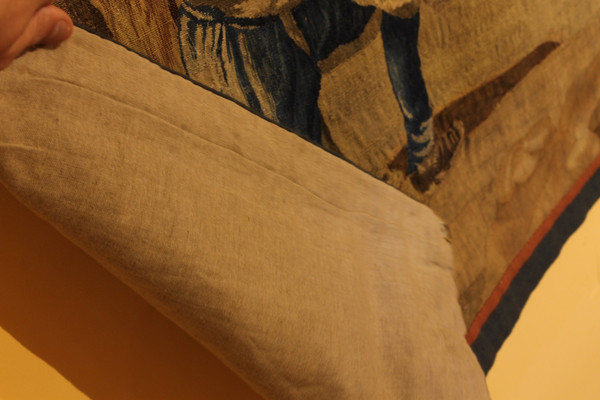 Brussels Tapestry After Teniers Circa 1700