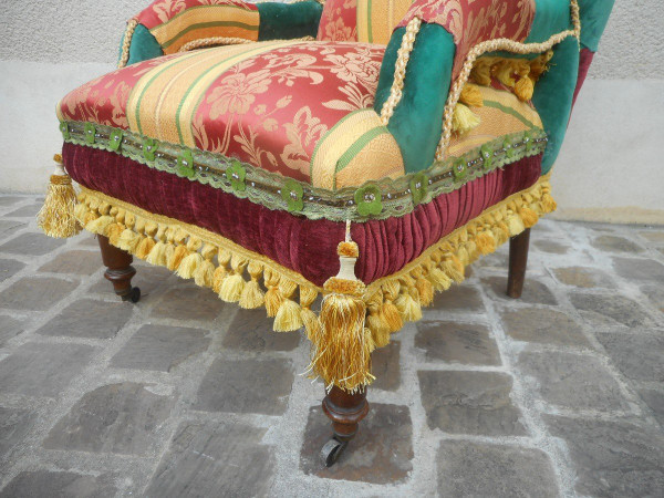 Coppia Di Poltrone Epoca Napoleone III