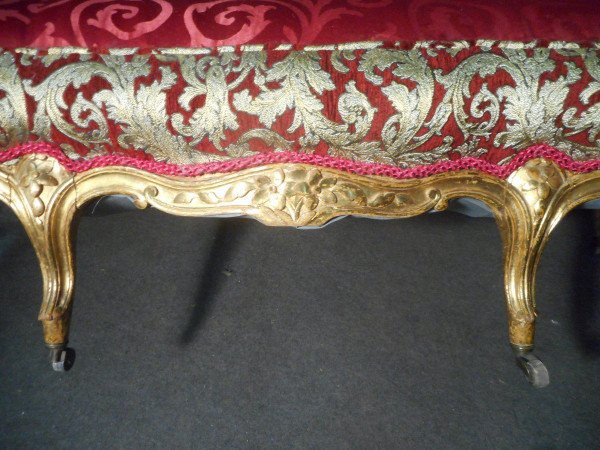 Ensemble De Salon En Bois Doré époque XIXe