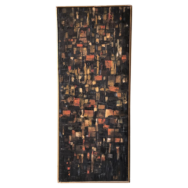 Abstract Composition, Signed Cerchiari, Italy, 1950s.