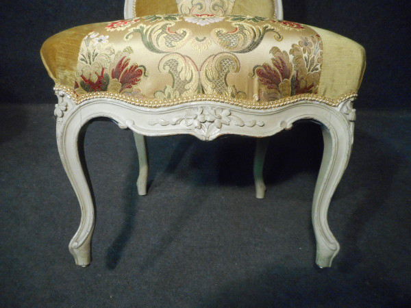 Ensemble De Salon En Bois Laqué époque XIXe