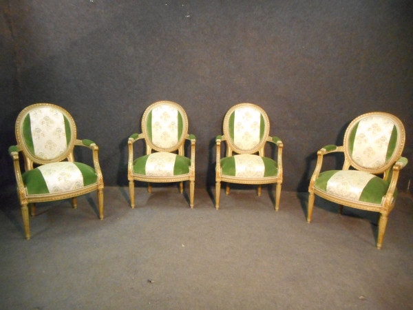 Ensemble De Salon Milieu XIXe Estampillé Maison Krieger Paris