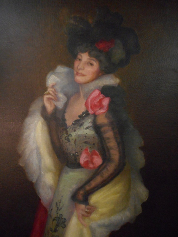 Large Impressionist Oil On Canvas By Auguste Joseph Bracquemond (1833-1914)
