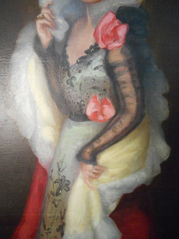 Large Impressionist Oil On Canvas By Auguste Joseph Bracquemond (1833-1914)