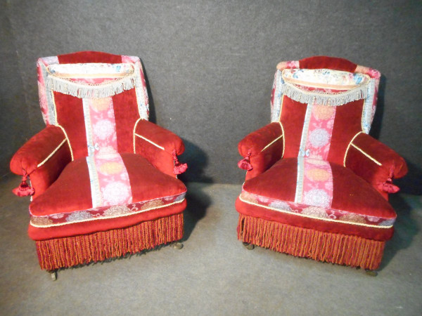 Ensemble De Salon Fumeur époque Napoléon III