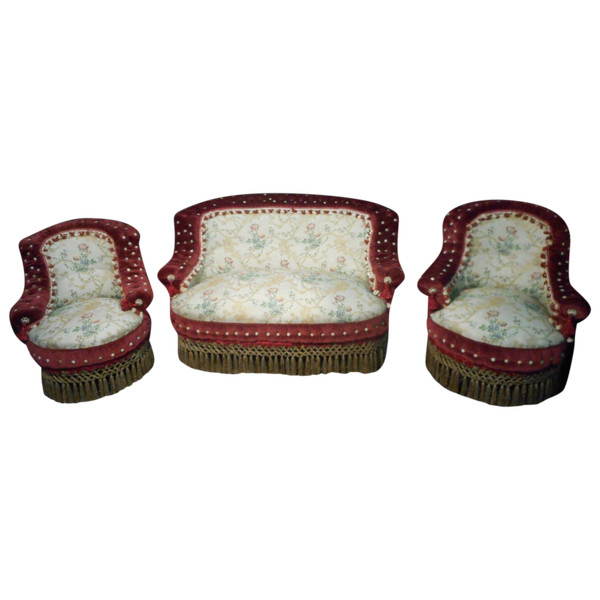 Ensemble de salon de "Boudoir" époque Napoléon III
