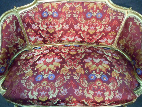 Ensemble De Salon En Bois Doré époque Napoléon III