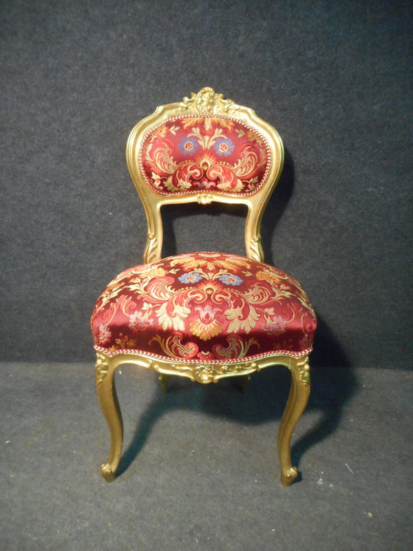 Ensemble De Salon En Bois Doré époque Napoléon III
