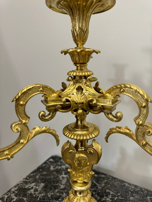 PAIR OF CANDELABRA BY ANDRE- CHARLES BOULLE