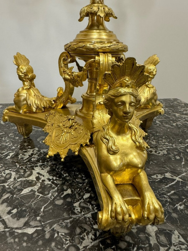 PAIR OF CANDELABRA BY ANDRE- CHARLES BOULLE